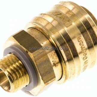 Kupplungsdose (NW7,2) G 1/4"(AG), Messing