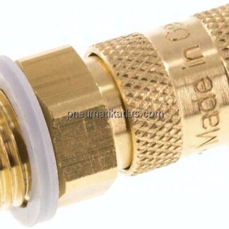 Kupplungsdose (NW2,7) G 1/8"(AG), Messing