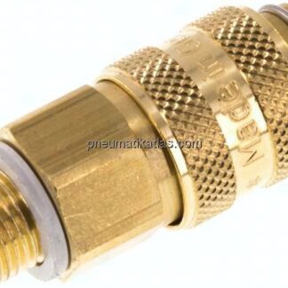 Kupplungsdose (NW5) G 1/8"(AG), Messing