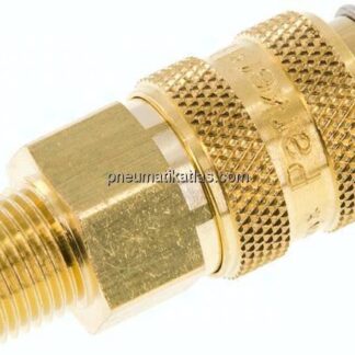 Kupplungsdose (NW5) NPT 1/8"(AG), Messing