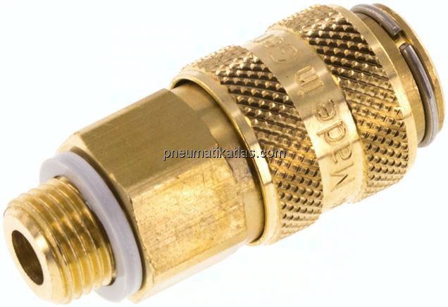 Kupplungsdose (NW5) G 1/8"(AG), Messing