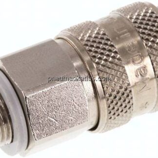 Kupplungsdose (NW5) G 1/8"(AG), Messing vernickelt