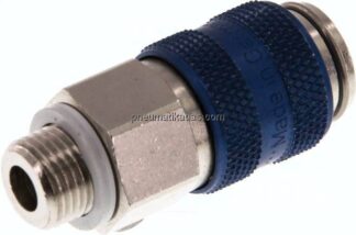 Kupplungsdose (NW5) G 1/8"(AG), Messing vernickelt
