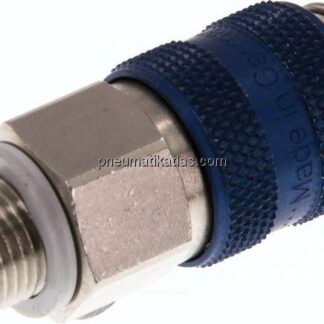Kupplungsdose (NW5) G 1/8"(AG), Messing vernickelt