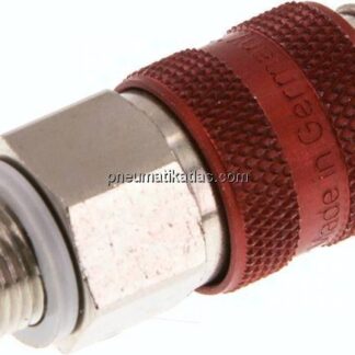 Kupplungsdose (NW5) G 1/8"(AG), Messing vernickelt