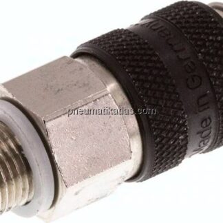 Kupplungsdose (NW5) G 1/8"(AG), Messing vernickelt
