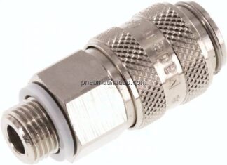 Kupplungsdose (NW5) G 1/8"(AG), Messing vernickelt