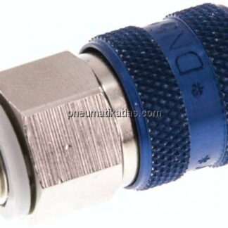 Kupplungsdose (NW5) G 1/8"(AG), Messing vernickelt