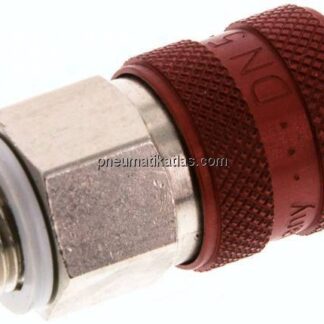 Kupplungsdose (NW5) G 1/8"(AG), Messing vernickelt