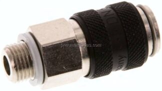 Kupplungsdose (NW5) G 1/8"(AG), Messing vernickelt
