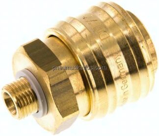 Kupplungsdose (NW7,2) G 1/8"(AG), Messing