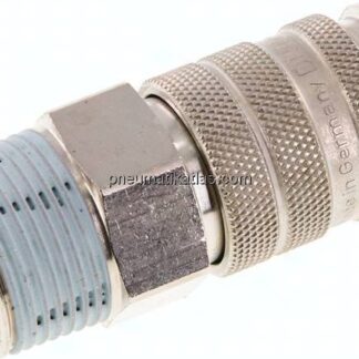 Kupplungsdose (NW10) R 3/4"(AG), Messing vernickelt