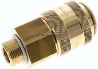 Kupplungsdose (NW19) G 3/4"(AG), Messing