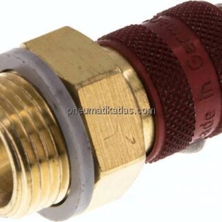 Kupplungsdose (NW5) G 3/8"(AG), Messing