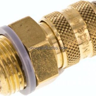 Kupplungsdose (NW5) G 3/8"(AG), Messing