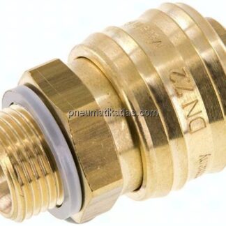 Kupplungsdose (NW7,2) G 3/8"(AG), Messing