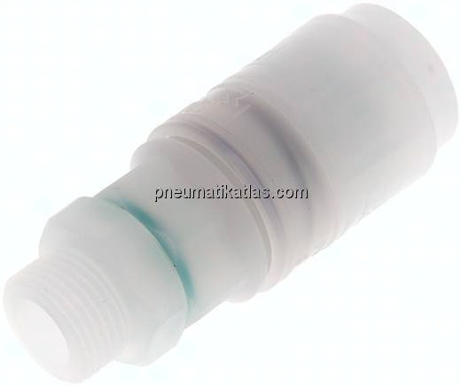 Kupplungsdose (NW7,2) G 3/8", PVDF