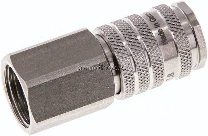 Kupplungsdose (NW7,2) G 1/2"(IG), Edelstahl