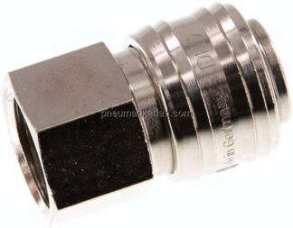 Kupplungsdose (NW7,2) G 1/2"(IG), Messing vernickelt