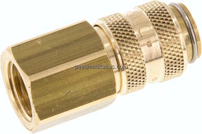 Kupplungsdose (NW5) G 1/4"(IG), Messing