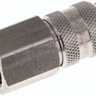 Kupplungsdose (NW5) G 1/4"(IG), Edelstahl