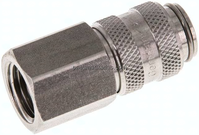 Kupplungsdose (NW5) G 1/4"(IG), Edelstahl