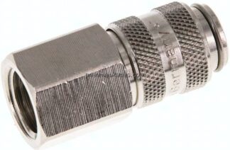 Kupplungsdose (NW5) G 1/4"(IG), Messing vernickelt