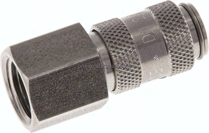 Kupplungsdose (NW2,7) G 1/8"(IG), Edelstahl