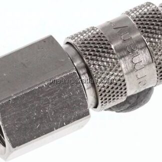 Kupplungsdose (NW2,7) G 1/8"(IG), Messing vernickelt