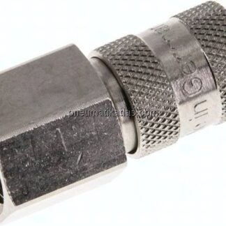 Kupplungsdose (NW2,7) G 1/8"(IG), Messing vernickelt