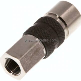 Kupplungsdose (NW5) G 1/8"(IG), braun, Dreieck 9,5 mm