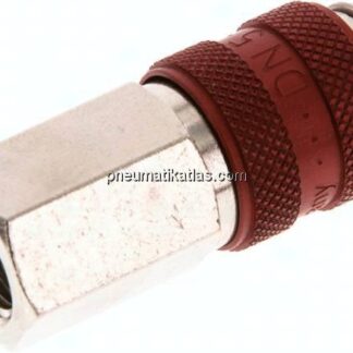 Kupplungsdose (NW5) G 1/8"(IG), Messing vernickelt