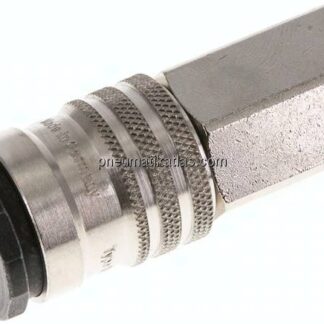 Kupplungsdose (NW10) G 3/8"(IG), Messing / Stahl