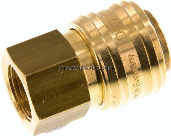 Kupplungsdose (NW7,2) G 3/8"(IG), Messing