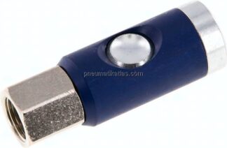 Sicherheits-Druckknopfkupplung (NW7,2), G 3/8" IG, Stahl verzinkt