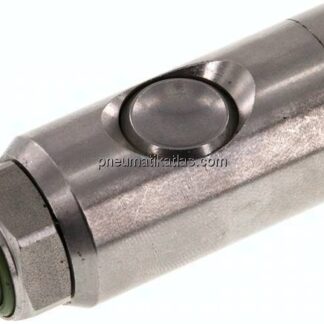Sicherheits-Druckknopfkupplung (NW7,2), G 3/8" AG, Edelstahl