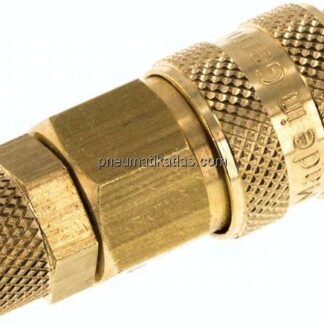 Kupplungsdose (NW5) 6x4mm Schlauch, Messing
