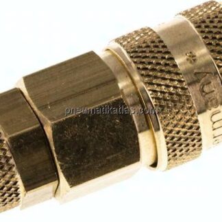 Kupplungsdose (NW5) 6x4mm Schlauch, Messing