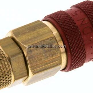 Kupplungsdose (NW5) 6x4mm Schlauch, Messing