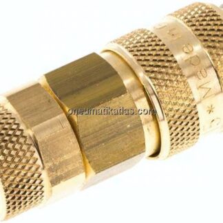 Kupplungsdose (NW5) 8x6mm Schlauch, Messing