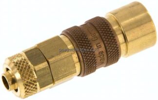 Kupplungsdose (NW5) 8x6mm Schlauch, Messing