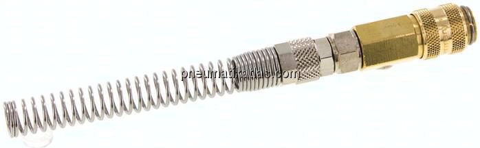 Kupplungsdose (NW5) 8x6mm Schlauch m. Knickschutz