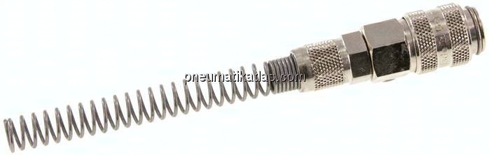 Kupplungsdose (NW5) 6x4mm Schlauch m. Knickschutz