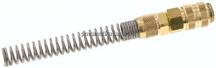 Kupplungsdose (NW5) 8x6mm Schlauch m. Knickschutz