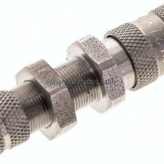 Schott-Kupplungsdose (NW2,7) 6x4mm Schlauch, Edelstahl