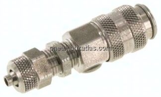 Schott-Kupplungsdose (NW5) 6x4mm Schlauch, Edelstahl