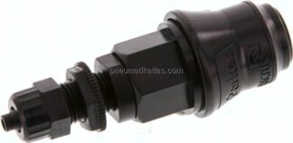 Schott-Kupplungsdose (NW5) 6x4mm Schlauch, POM