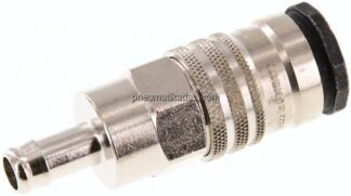 Kupplungsdose (NW10) 10mm Schlauch, Messing / Stahl
