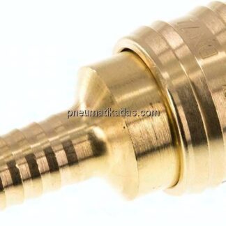 Kupplungsdose (NW7,2) 10mm Schlauch, Messing