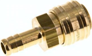 Kupplungsdose (NW7,2) 10mm Schlauch, Messing